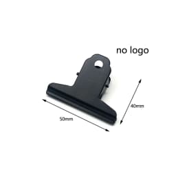 Retro Metal Wide Binder Clip Big Black Gold Binder Paper Clips Metal Hinge Clip Clamps for Crafts Photos Office School Supplies