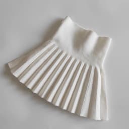 DE PEACH Winter Baby Girls Pleated Skirts Infant Kids Princess High Waist Knitted Mini Tutu Skirt Children Clothes 2-12Years