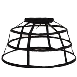 Girls 3 Hoops Crinoline Cage Bustle Petticoat Women Adjustable Pannier for dress