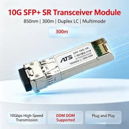 10GBASE-T SFP+ to RJ45 Copper Transceiver Module DDM 30m Compatible with Cisco MikroTik Ubiquiti TP-Link Switch