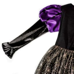 Girls Halloween Witch Costume Children Cosplay Vampire Dresses with Pointed Hat Kids Carnival Party Cosplay Fancy Dress