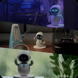 Study Smart Robot Ai Electronic Automation Touch Sensing Emotional Interaction Vocal Multiple Mode Cute Festive Birthdays Gift