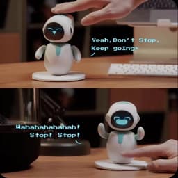 Study Smart Robot Ai Electronic Automation Touch Sensing Emotional Interaction Vocal Multiple Mode Cute Festive Birthdays Gift