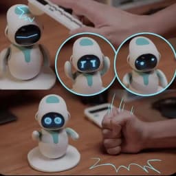 Study Smart Robot Ai Electronic Automation Touch Sensing Emotional Interaction Vocal Multiple Mode Cute Festive Birthdays Gift