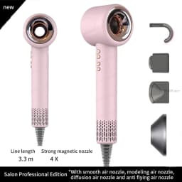 Professional Super Hair Dryer Personal Hair Care Styling Negative ion Salon Tool Constant Anion Electric Leafless Hair Dryers