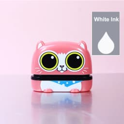 Customized Name Stamp Paints Personal Student Child Baby Engraved Waterproof Non-fading Kindergarten Name Seal Black White Ink