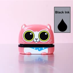Customized Name Stamp Paints Personal Student Child Baby Engraved Waterproof Non-fading Kindergarten Name Seal Black White Ink