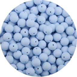 LOFCA  12mm 50pcs/lot Silicone Beads Teething Necklace Baby Teether Toy Silicone BPA Free Teething Beads Charms Newborn Nursing