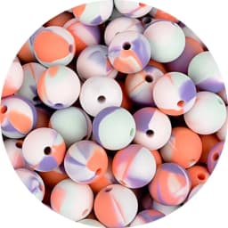 LOFCA  12mm 50pcs/lot Silicone Beads Teething Necklace Baby Teether Toy Silicone BPA Free Teething Beads Charms Newborn Nursing