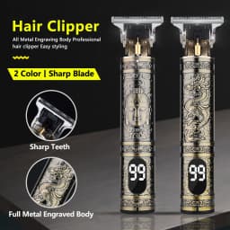 LCD Display T9 Electric Hairber 0mm Shaver Hair Trimer Home Appliances Travel Barber Razors Shaving Machine for Men Trimmer Man