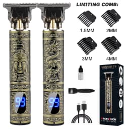 LCD Display T9 Electric Hairber 0mm Shaver Hair Trimer Home Appliances Travel Barber Razors Shaving Machine for Men Trimmer Man