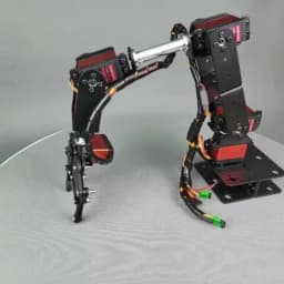360 Degrees 6 DOF Robot Metal Alloy Mechanical Arm Claw Kit MG996R for Arduino Robotics Kit Educational Ps2 Programmable Toys