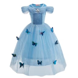 Kids Cinderella Costume Princess Dress for Girls Children Rapunzel Snow White Belle Jasmine Elsa Aurora Cosplay Carnival Dresses