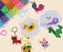 Refill Pack 300Pcs/bag 36 Colors 5mm Water Beads Spray Aqua Magic Beads Educational 3D Puzzles Accessories for Children Toys
