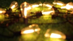 Outdoor String Light ST38 LED String Light Shatterproof Patio Light String Connectable Wedding Light Decoration For Garden Backy