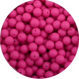 LOFCA 15mm 20pcs/lot Silicone Loose Beads Safe Teether Round Baby Teething Beads DIY Chewable Colorful Teething For Infant