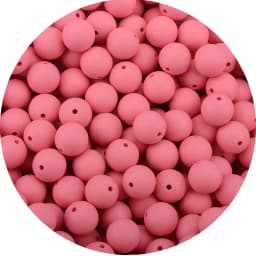 LOFCA 15mm 20pcs/lot Silicone Loose Beads Safe Teether Round Baby Teething Beads DIY Chewable Colorful Teething For Infant