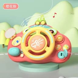 Steering Wheel Car Toys Rear Kids Simulates Driving Seat Baby Car Comfort