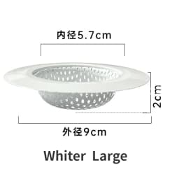 1PCS Kitchen Sink Filter Stainless Steel Mesh Strainer Wash Basin Drain Hole Trap Hair Catcher Stopper for Bathroom Accessories