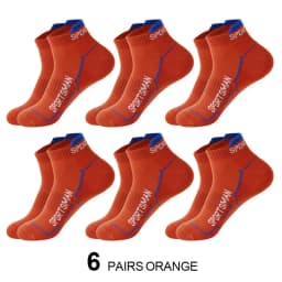 5/6/12 Pairs Bright Color Ankle No Show Socks Men Breathable Street Fashion Sport Deodorant Invisible Travel Running Socks
