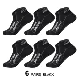 5/6/12 Pairs Bright Color Ankle No Show Socks Men Breathable Street Fashion Sport Deodorant Invisible Travel Running Socks
