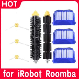 for iRobot Roomba 500 600 Series Vaccum Cleaner Accessories Replacement Parts Roller Brush Side Brush HEPA Filter Copatible