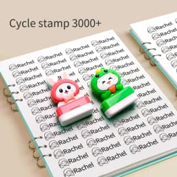 Children's Seal Stamp Toy Baby Student Clothes Chapter Custom School Name Word Waterproof Wash Not Faded Sello Personalizado