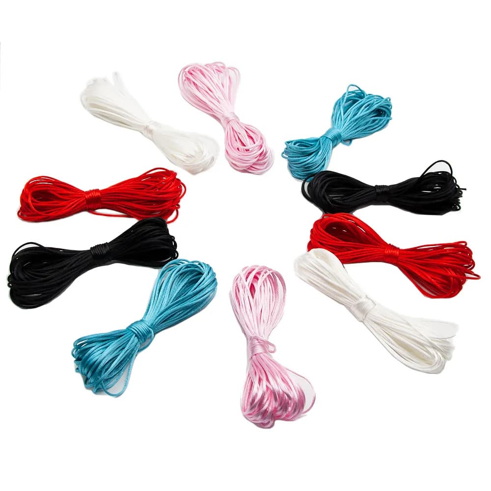Cute-idea 10M Nylon Cord Colorful Silicone Beads Teething Products DIY Pacifier Chain Baby Teethers Toy силиконовые бусины