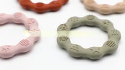 Baby Teether Health Care Molar Toy Tactile Cognition Food Grade Silicone Newborn Grip Teething Toys Baby Shower Gift BPA Free