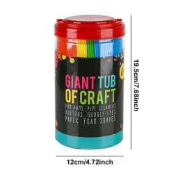 Children Puzzle Toys in Barrels Handmade DIY Material Package Gift Children Elastic Thread Feather Button Twisting Rod TMZ