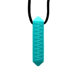 Silicone Chew Necklace Durable Teething Pendant for Kids & Adults Soothes Gums & Promotes Orals Development Present Gift A2UB