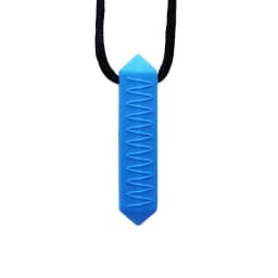 Silicone Chew Necklace Durable Teething Pendant for Kids & Adults Soothes Gums & Promotes Orals Development Present Gift A2UB