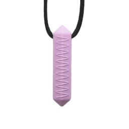 Silicone Chew Necklace Durable Teething Pendant for Kids & Adults Soothes Gums & Promotes Orals Development Present Gift A2UB