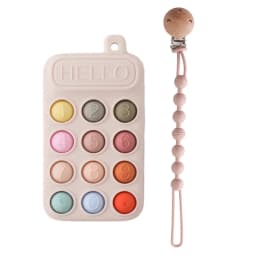 Baby Teether Gloves Kid Cartoon Bear Teething Silicone Dental Care Gums Anti-eating Hand Molar Stick BPA Free Baby Accessori