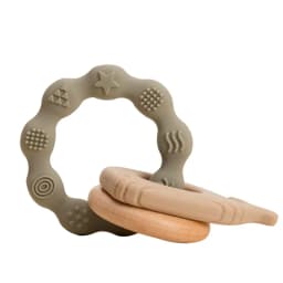 Baby Teether Gloves Kid Cartoon Bear Teething Silicone Dental Care Gums Anti-eating Hand Molar Stick BPA Free Baby Accessori
