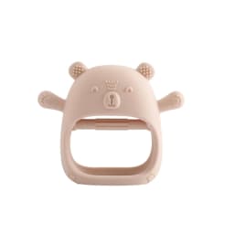 Baby Teether Gloves Kid Cartoon Bear Teething Silicone Dental Care Gums Anti-eating Hand Molar Stick BPA Free Baby Accessori