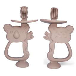 Baby Teether Gloves Kid Cartoon Bear Teething Silicone Dental Care Gums Anti-eating Hand Molar Stick BPA Free Baby Accessori