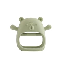 Baby Teether Gloves Kid Cartoon Bear Teething Silicone Dental Care Gums Anti-eating Hand Molar Stick BPA Free Baby Accessori
