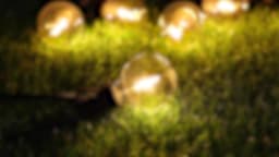 Waterproof G40 String Lights Shatterproof Plastic E12 1W Bulbs Outdoor Garland EU US Plug Connectable Birthday Garden Decoration