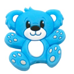 Cute-idea 5pcs Silicone Teether Beads BPA Free Mini Elephant Animal Beads DIY Baby Teething Pacifier Chain Toys Gift Baby goods