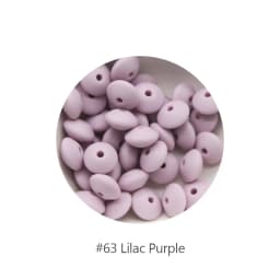 Cute-Idea 12mm 100pcs silicone lentil beads making handmade DIY Food Grade teething nursing Accessories teether abacus beads