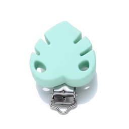 1Pcs Silicone Leaves Pacifier Clips Baby Teethers Food Grade Silicone Beads For Feeding Pacifier Chain Making BPA Free