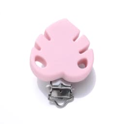 1Pcs Silicone Leaves Pacifier Clips Baby Teethers Food Grade Silicone Beads For Feeding Pacifier Chain Making BPA Free