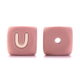 10Pcs Personalized Name Silicone Letters 12mm English Alphabet Teether Beads For Pacifier Chain Teether Necklace Jewelry Making