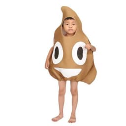 Kids Funny Party Halloween Costume Poop Stool Costume Stool Kids Cosplay Carnival Costume Stage Performance Outfi