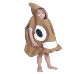 Kids Funny Party Halloween Costume Poop Stool Costume Stool Kids Cosplay Carnival Costume Stage Performance Outfi