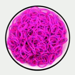 600Pcs Refill New Loom Rubber Bands Bracelet for Kids Hair Rubber Loom Bands Make Woven Colorful Necklace DIY Toy Children Gift