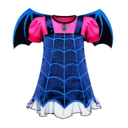Vampire Cosplay Dress Girl Kids Princess Charms Dress Up Christmas Halloween Costume Children Carnival Party