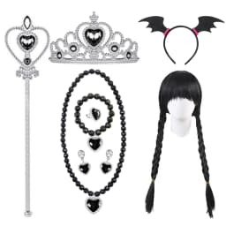 Vampire Cosplay Dress Girl Kids Princess Charms Dress Up Christmas Halloween Costume Children Carnival Party