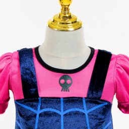 Vampire Cosplay Dress Girl Kids Princess Charms Dress Up Christmas Halloween Costume Children Carnival Party